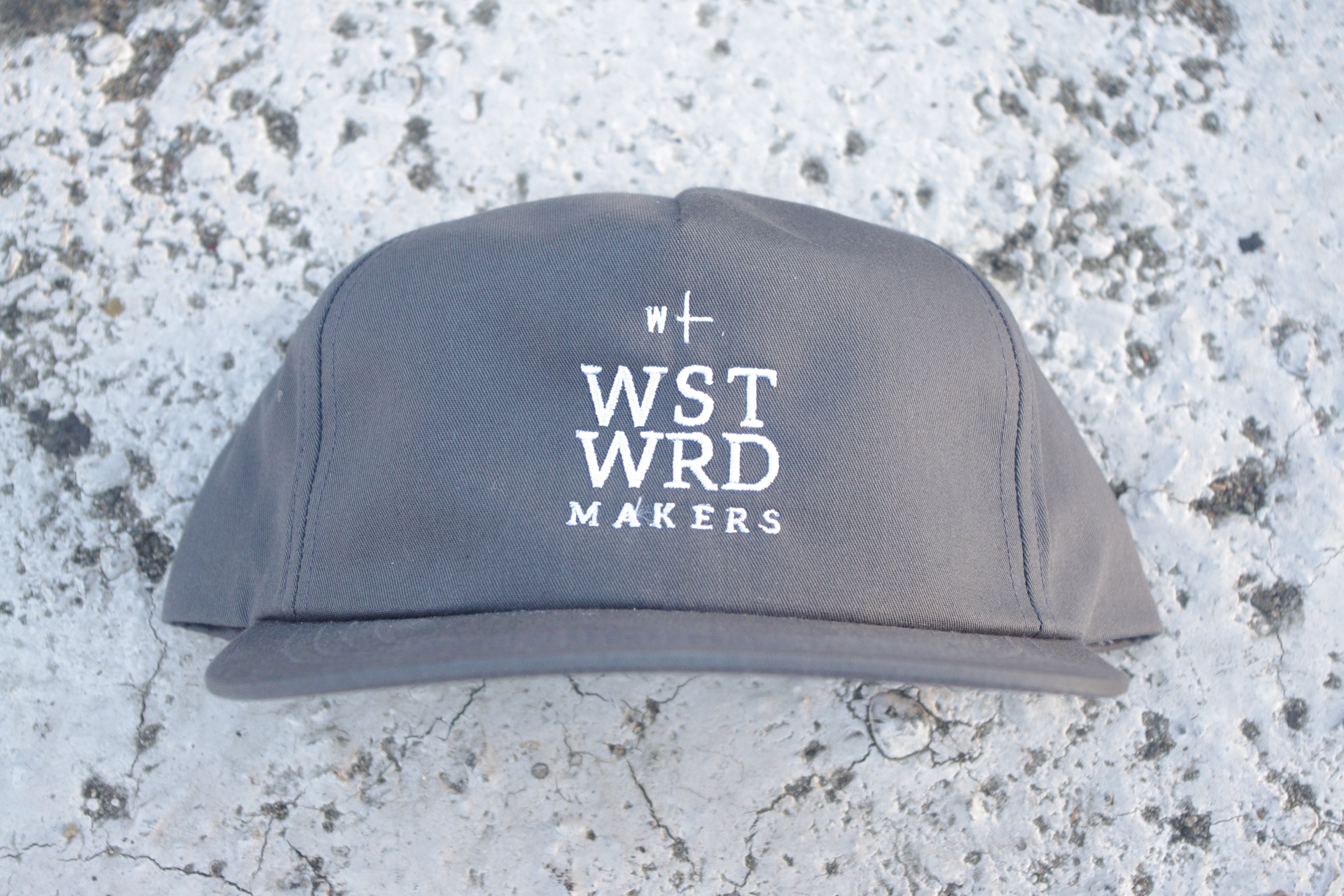 Westward Makers Adams Snapback Hat Charcoal
